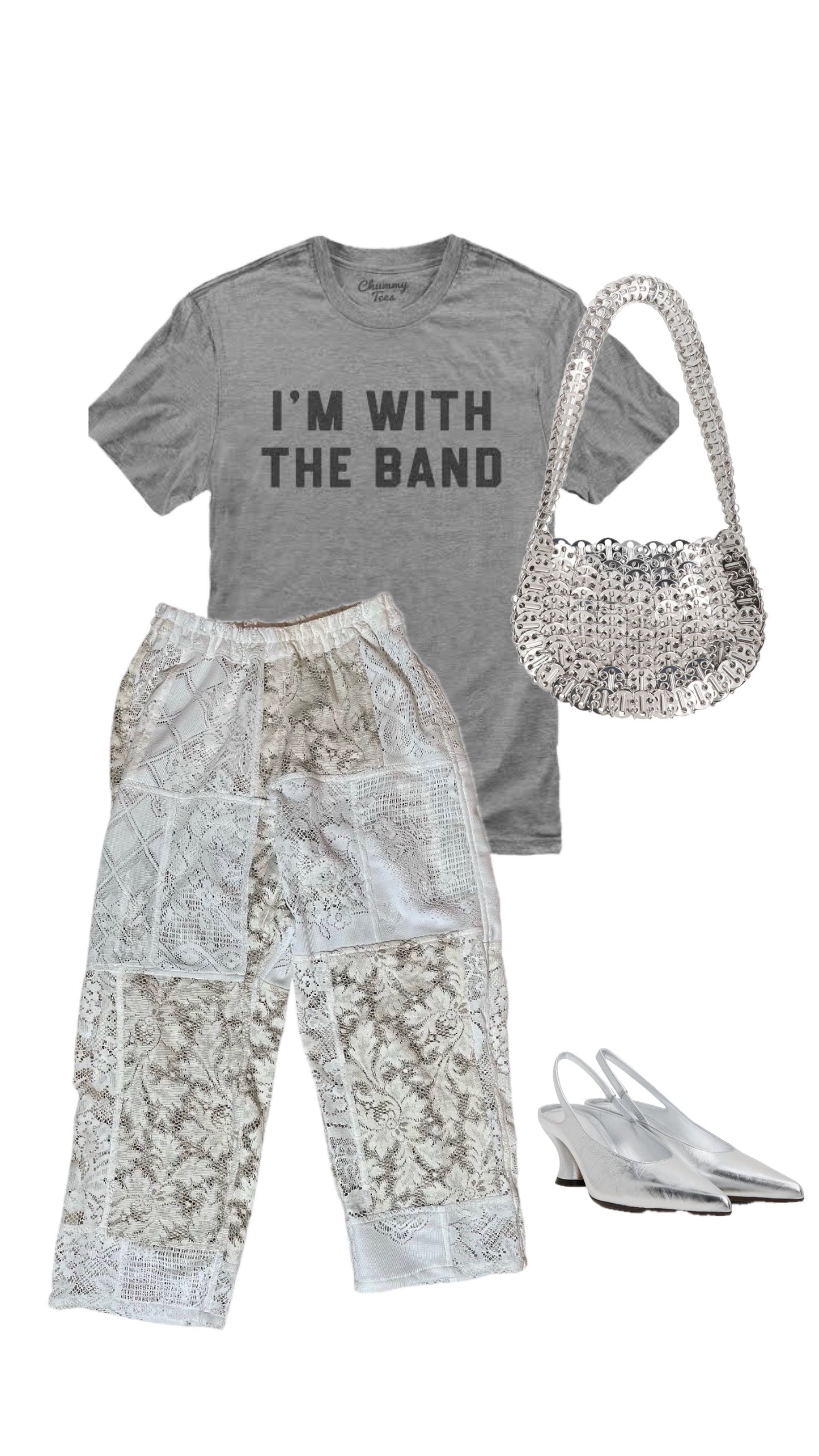 [REMAKE] Patchwork Lace Pants