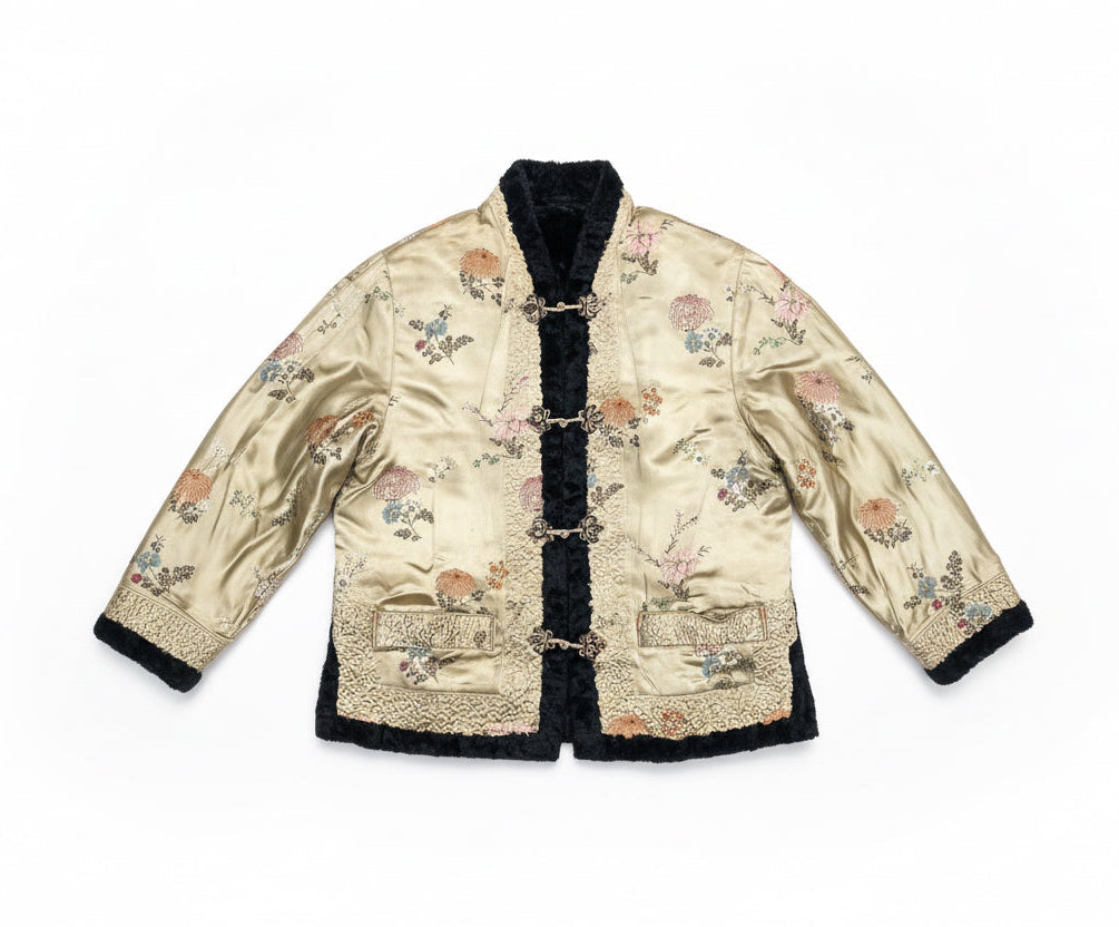 [USED] Reversible Chinese Jacket with Embroidery