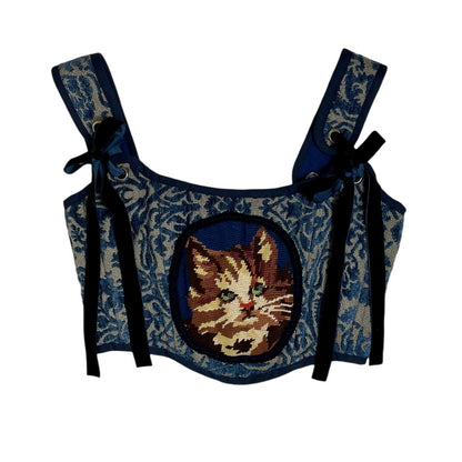 【REMAKE 】Cat corset x French tapestry