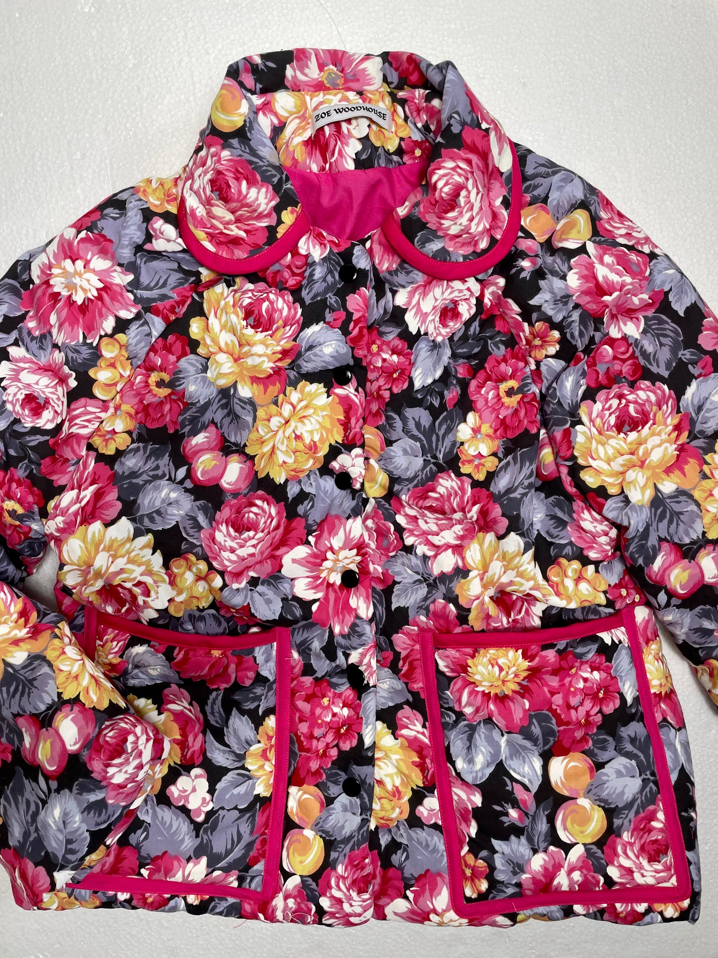 [REMAKE] Floral Puffer Jacket