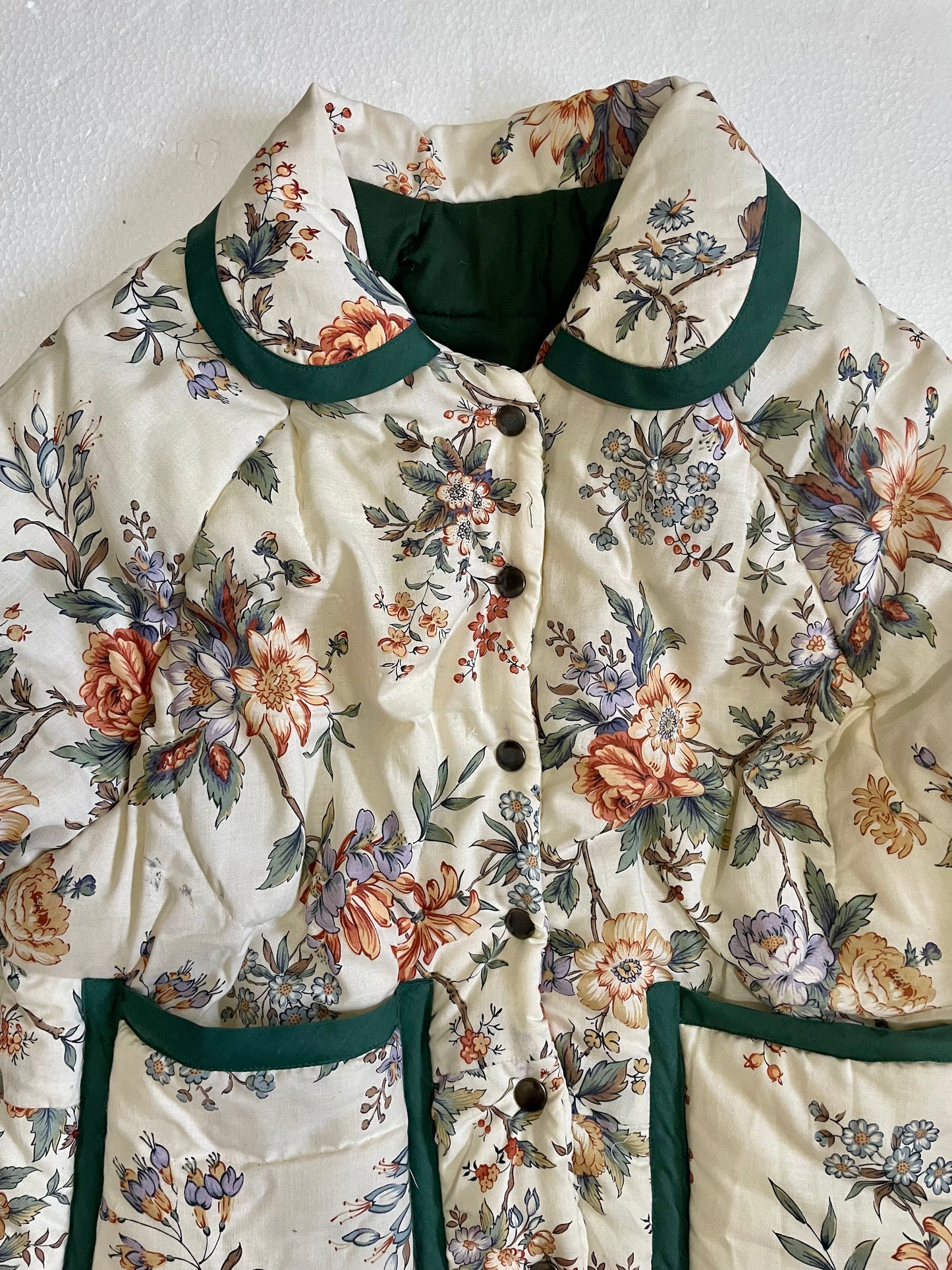 [REMAKE] Floral Puffer Jacket