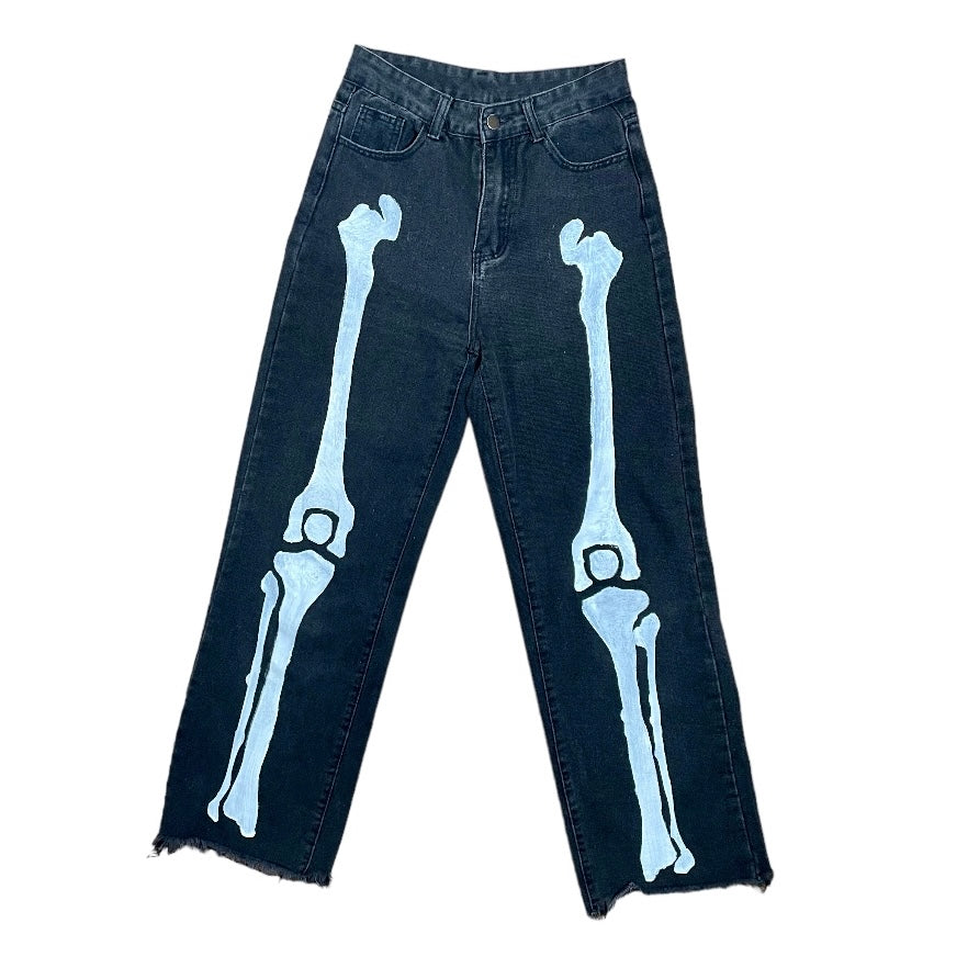 [REMAKE] Vintage Skeleton Jeans