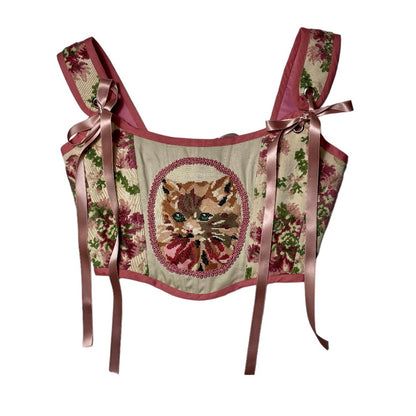 [REMAKE] Cat Corset x French tapestry