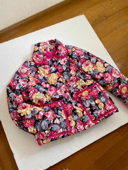 [REMAKE] Floral Puffer Jacket