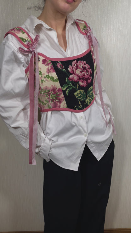 [REMAKE] Rose Corset x French tapestry