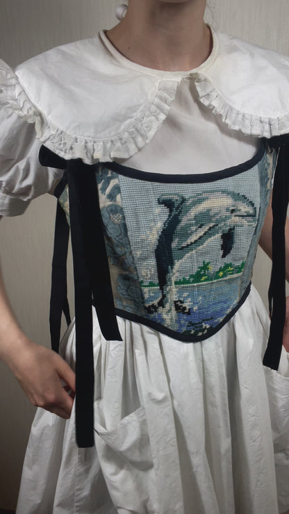 [REMAKE] Dolphin Corset x French tapestry